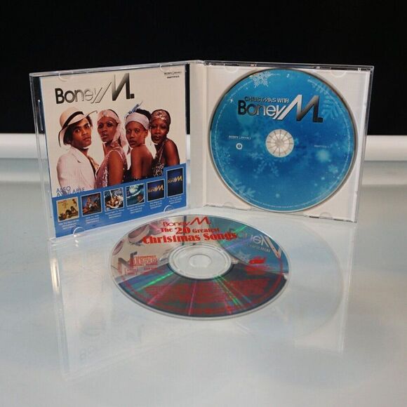 Christmas with Boney M 2007 CD Boney M 1986 20 Greatest Christmas Songs 2 CDs - Picture 2 of 9